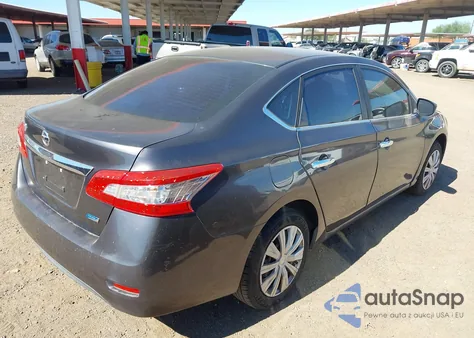 2014 Nissan Sentra S from USA, damaged, VIN 3N1AB7AP4EY234337